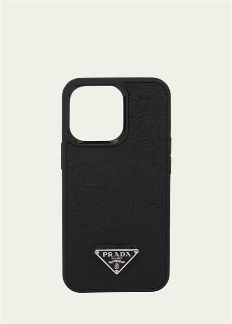 iphone 13 mini case prada|Black Saffiano Leather Iphone 13 Pro Max Case .